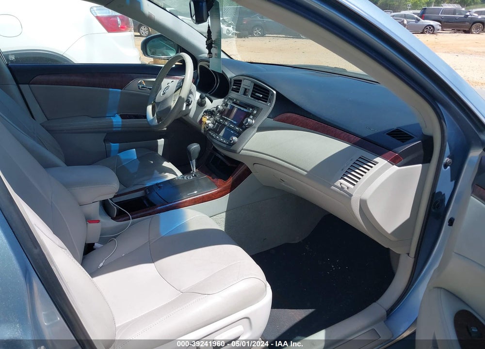 2011 TOYOTA AVALON VIN: 4T1BK3DB8BU420547