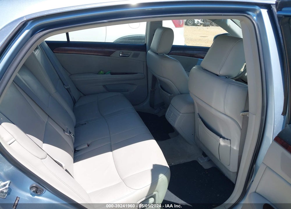 2011 TOYOTA AVALON VIN: 4T1BK3DB8BU420547