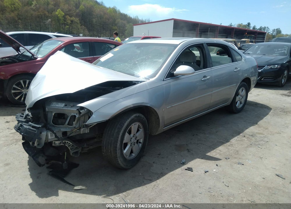 2008 CHEVROLET IMPALA LT VIN: 2G1WT55N989127021