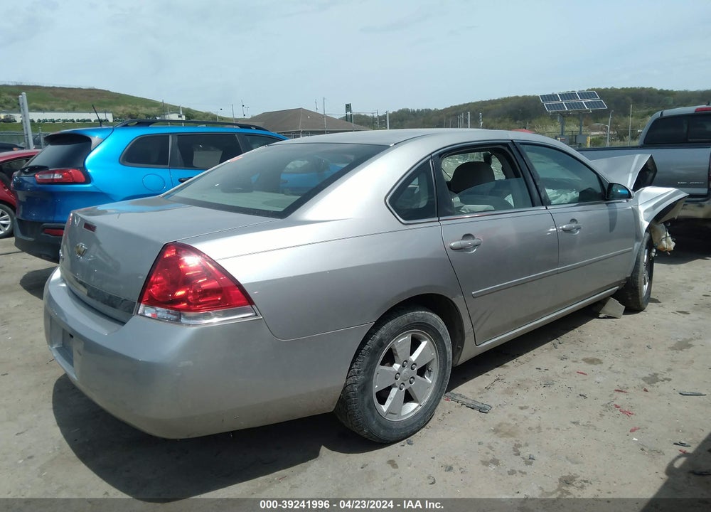2008 CHEVROLET IMPALA LT VIN: 2G1WT55N989127021