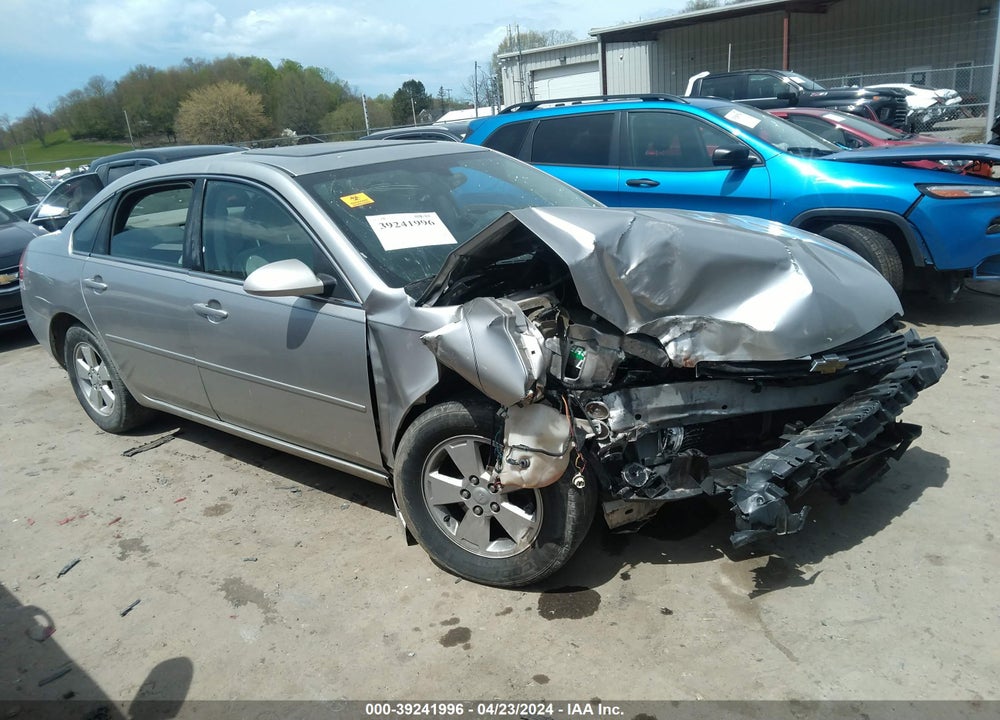 2008 CHEVROLET IMPALA LT VIN: 2G1WT55N989127021