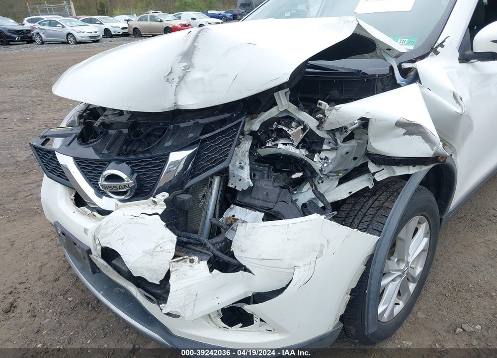 2016 NISSAN ROGUE SV VIN: KNMAT2MV6GP698306