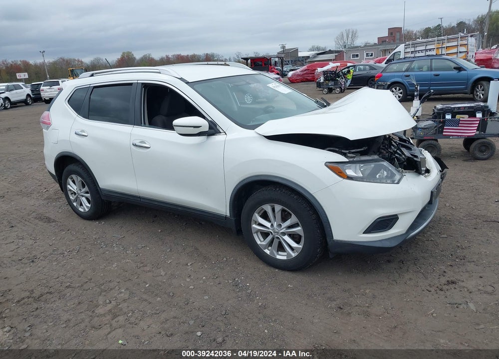 2016 NISSAN ROGUE SV VIN: KNMAT2MV6GP698306