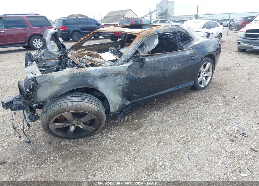 2012 CHEVROLET CAMARO VIN: 2G1FK1EJ1C9155705