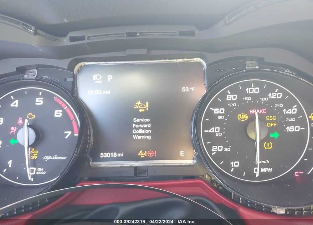 2020 ALFA ROMEO STELVIO AWD VIN: ZASPAKAN0L7C93127