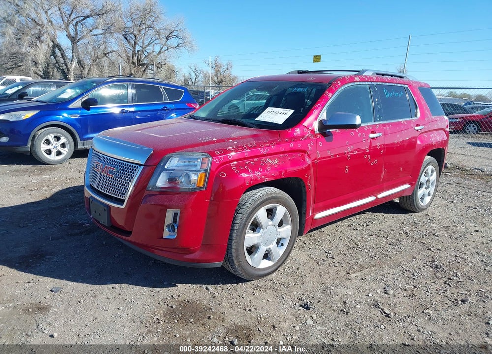 2013 GMC TERRAIN VIN: 2GKFLZE33D6160934