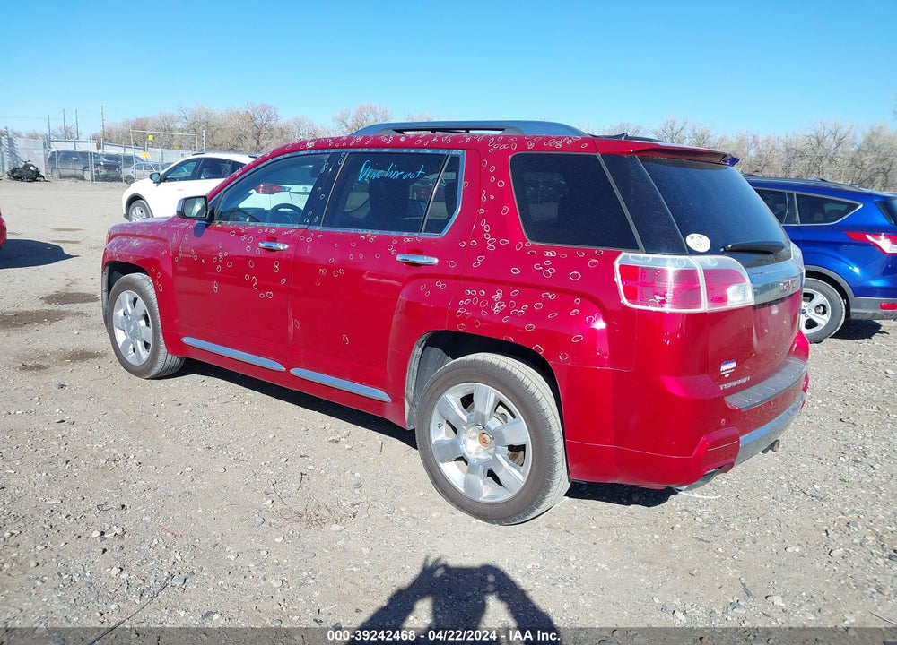 2013 GMC TERRAIN VIN: 2GKFLZE33D6160934