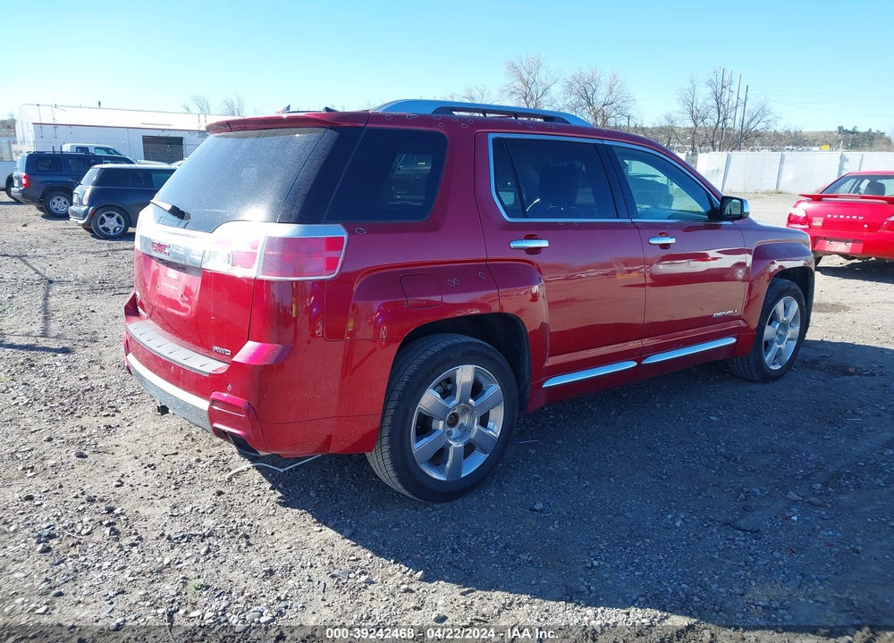 2013 GMC TERRAIN VIN: 2GKFLZE33D6160934