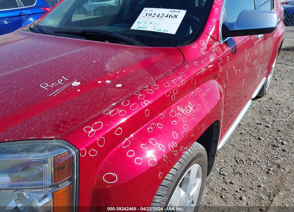 2013 GMC TERRAIN VIN: 2GKFLZE33D6160934