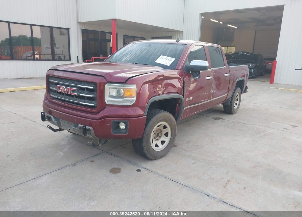 2014 GMC SIERRA 1500 SLT VIN: 3GTU2VEC1EG470858