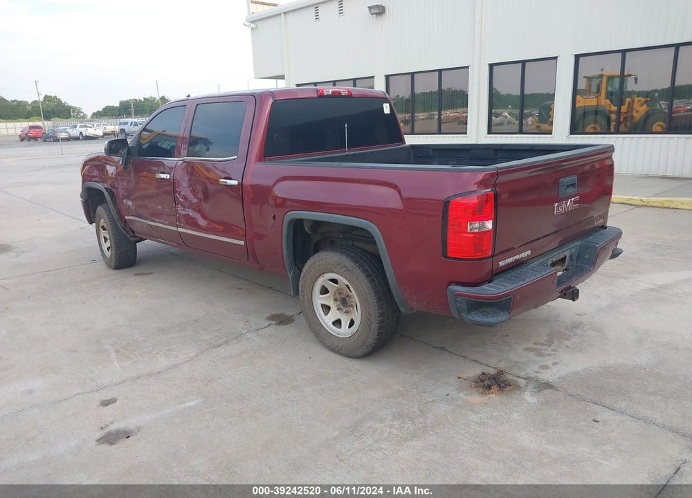 2014 GMC SIERRA 1500 SLT VIN: 3GTU2VEC1EG470858