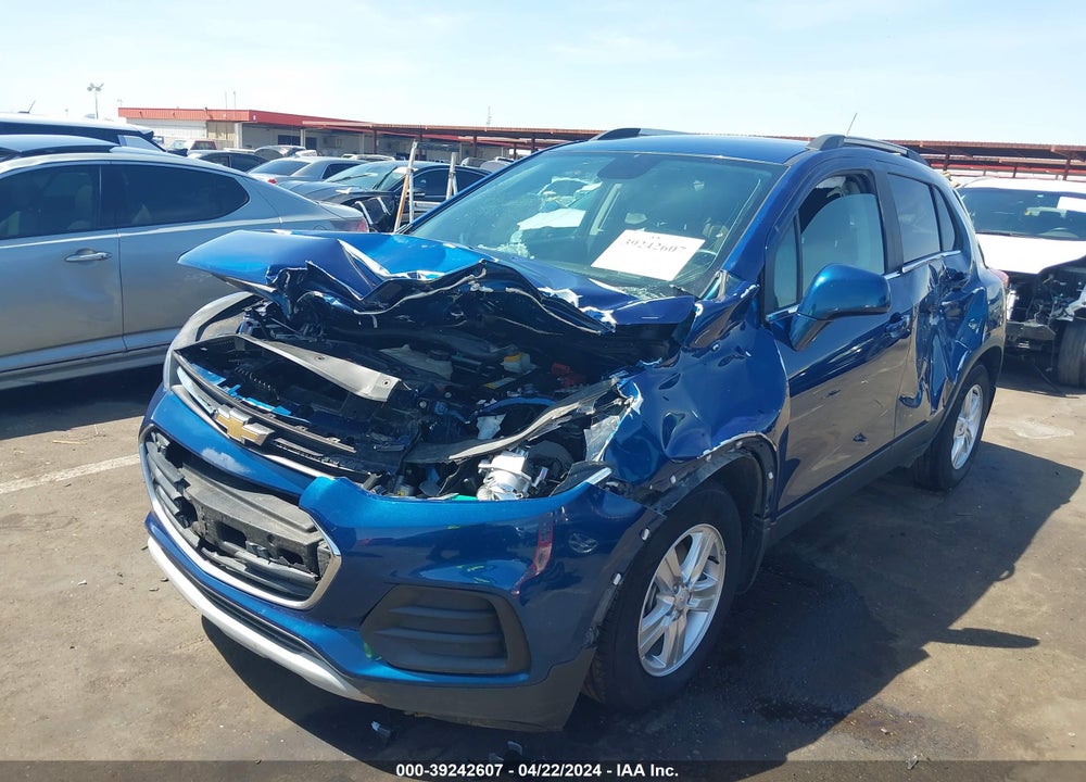 2020 CHEVROLET TRAX FWD LT VIN: 3GNCJLSB6LL177788