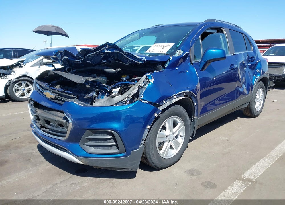 2020 CHEVROLET TRAX FWD LT VIN: 3GNCJLSB6LL177788
