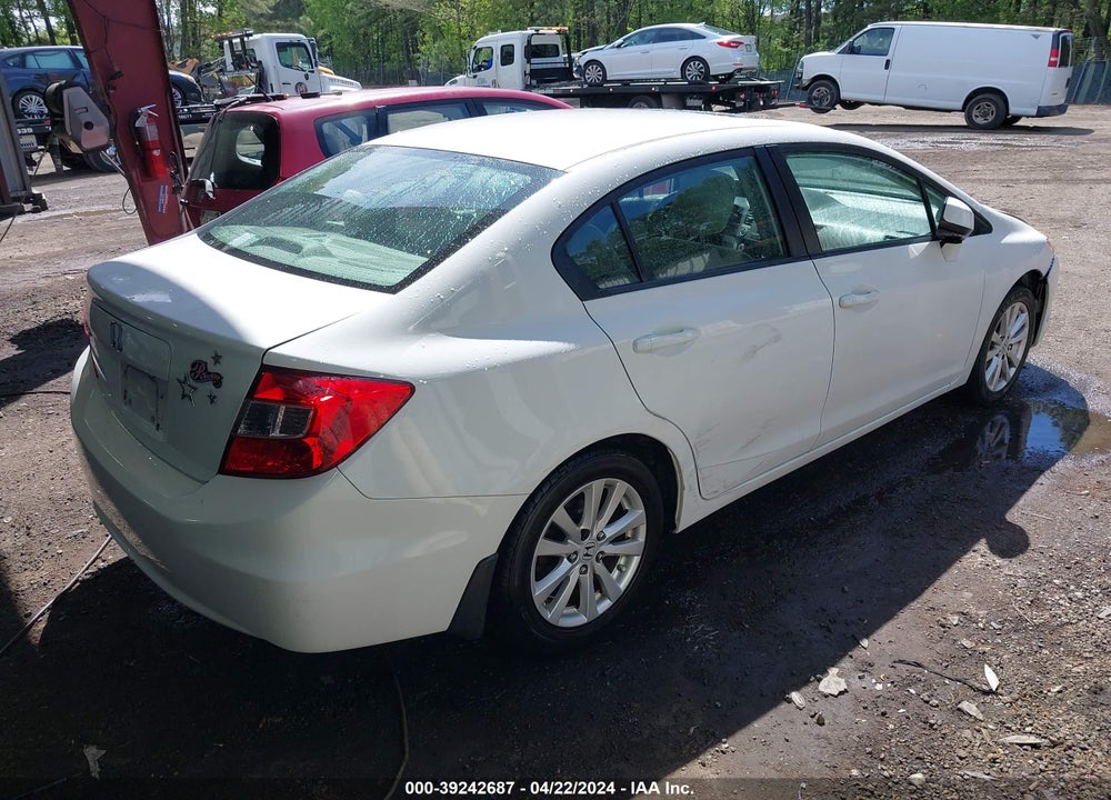 2012 HONDA CIVIC EX VIN: 19XFB2F8XCE323464