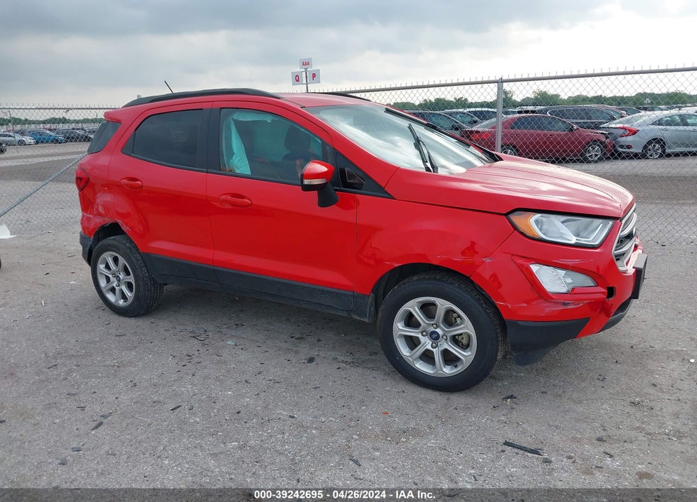 2020 FORD ECOSPORT SE VIN: MAJ6S3GL6LC357598