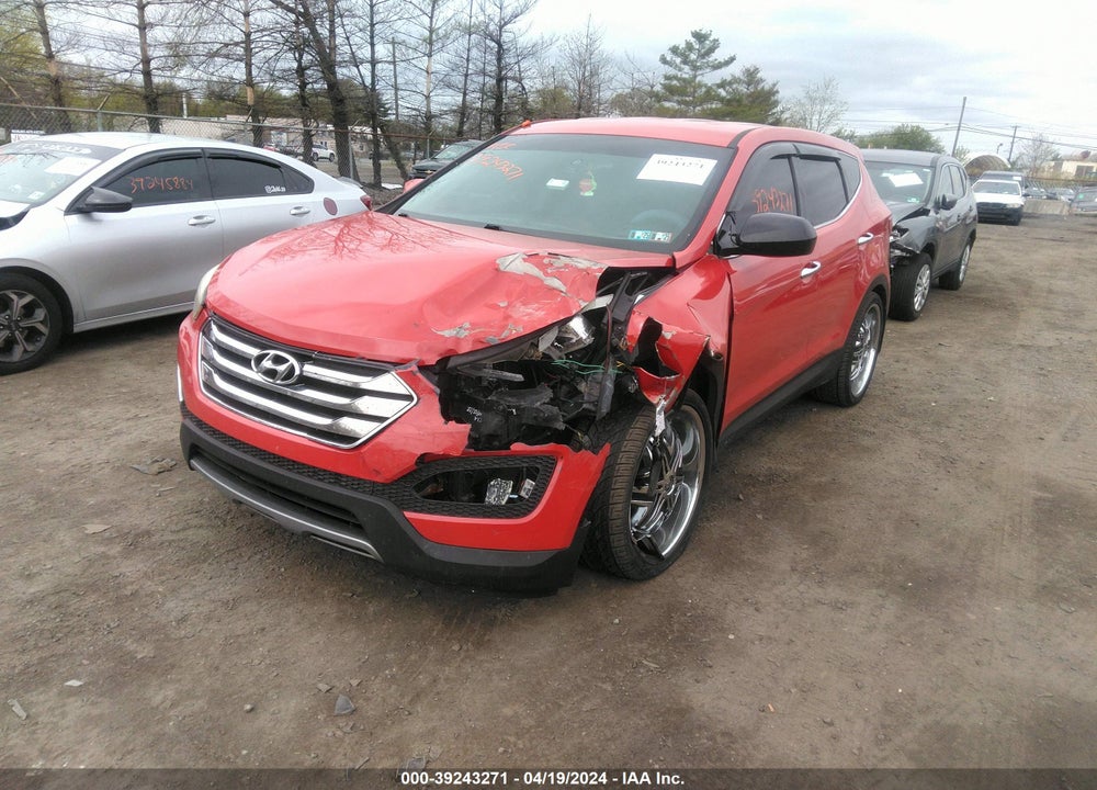 2013 HYUNDAI SANTA FE SPORT VIN: 5XYZT3LBXDG032905