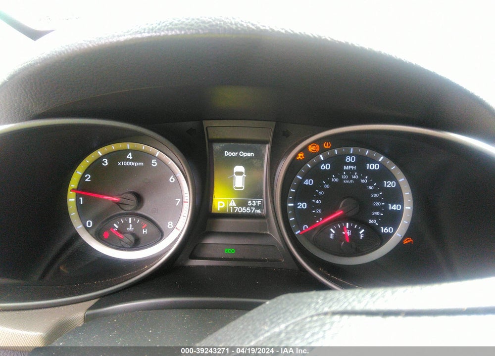 2013 HYUNDAI SANTA FE SPORT VIN: 5XYZT3LBXDG032905