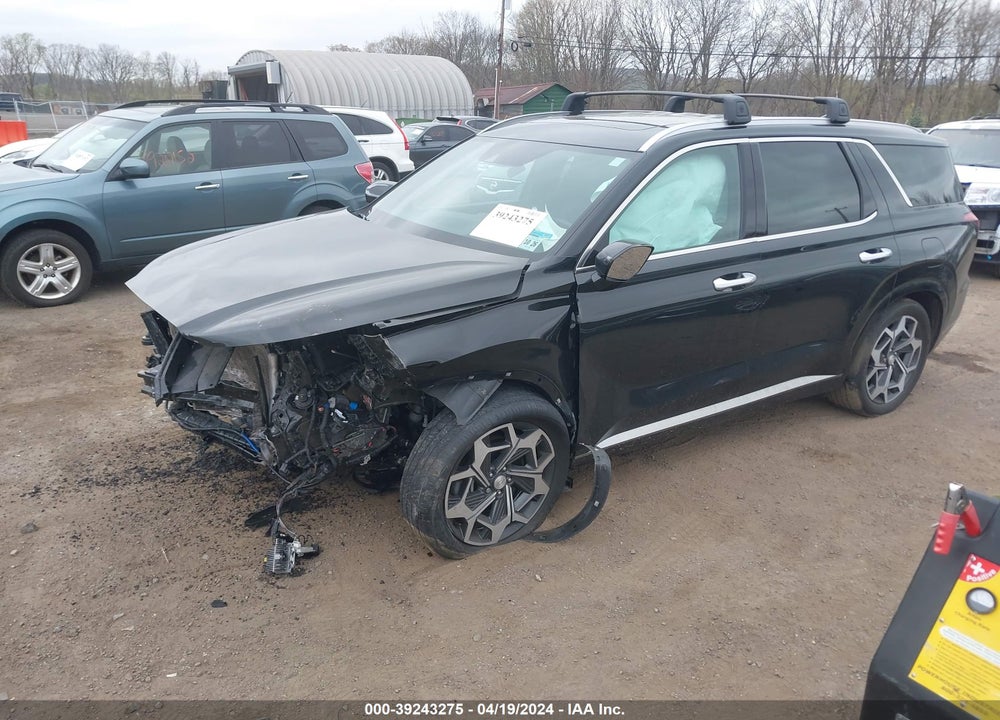 2022 HYUNDAI PALISADE CALLIGRAPHY VIN: KM8R7DHE2NU377287