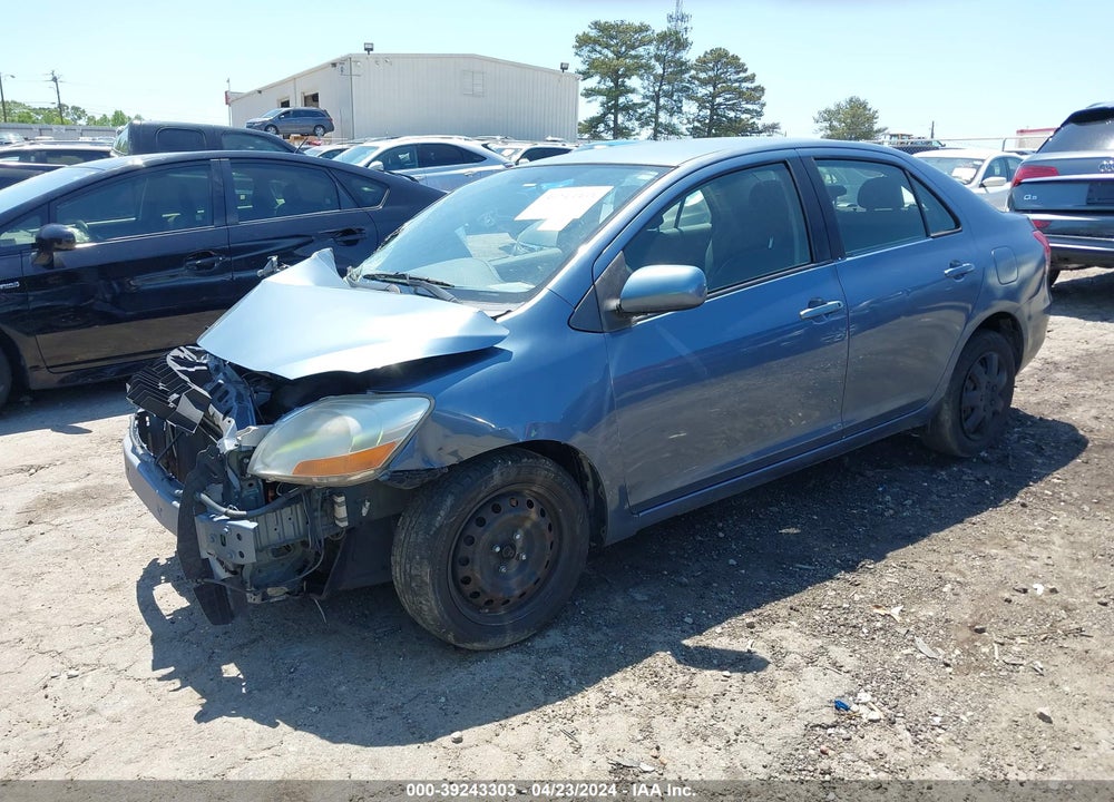 2012 TOYOTA YARIS VIN: JTDBT4K31C1418385