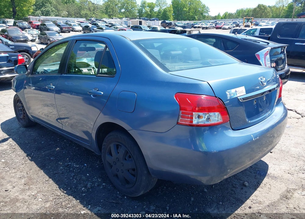 2012 TOYOTA YARIS VIN: JTDBT4K31C1418385