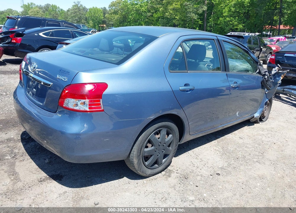 2012 TOYOTA YARIS VIN: JTDBT4K31C1418385