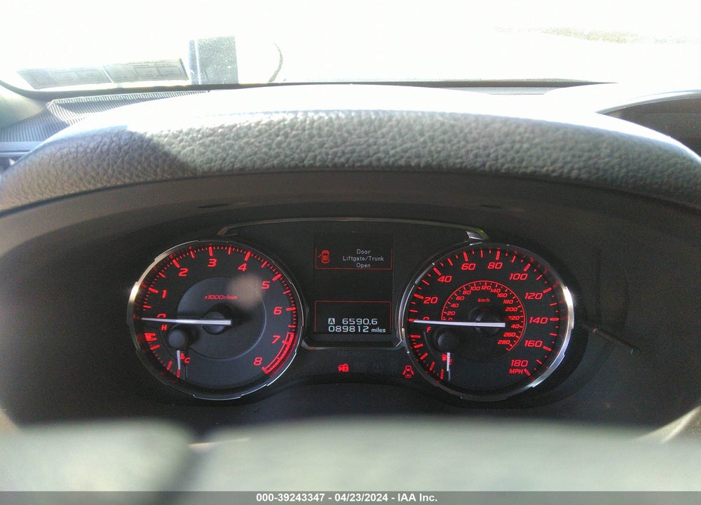 2016 SUBARU WRX PREMIUM VIN: JF1VA1E60G9800055
