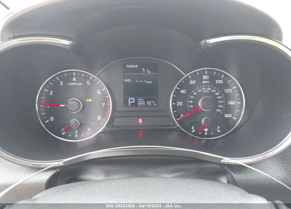 2015 KIA FORTE LX VIN: KNAFX4A67F5430259