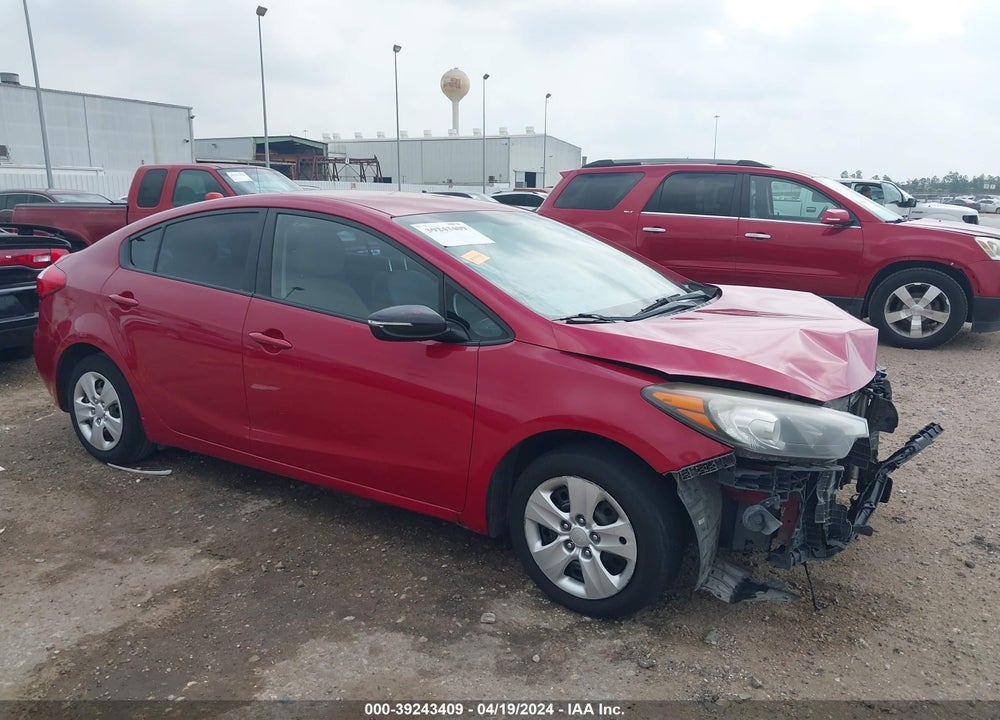 2015 KIA FORTE LX VIN: KNAFX4A67F5430259