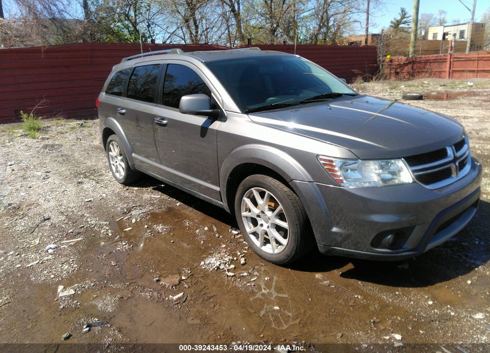 2013 DODGE JOURNEY CREW VIN: 3C4PDCDG1DT634552