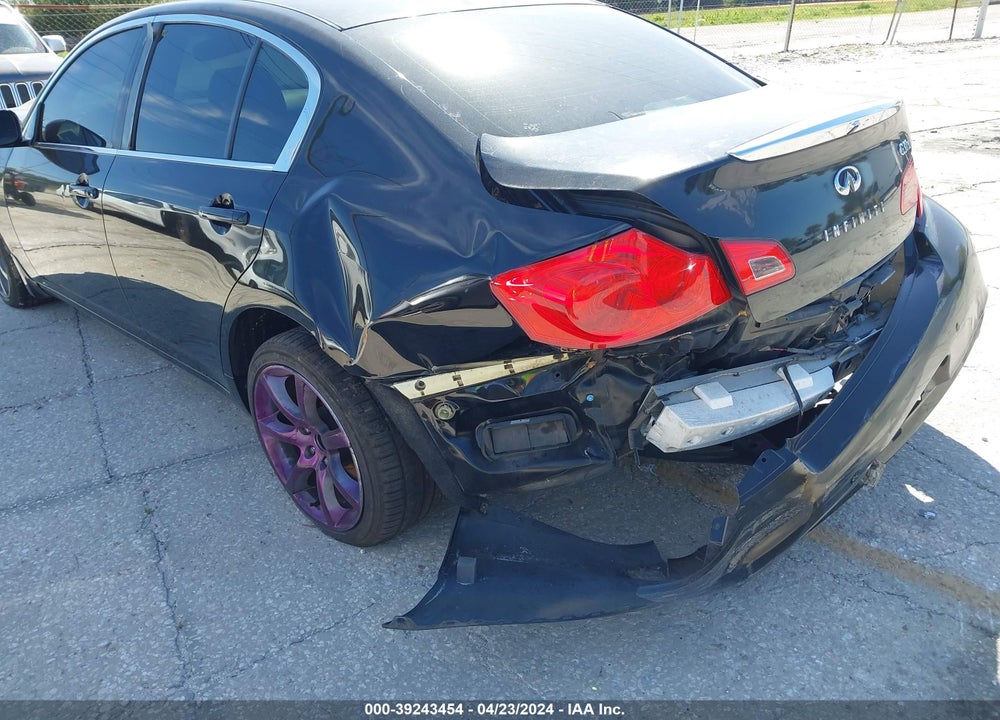 2012 INFINITI G37X VIN: JN1CV6AR2CM975663