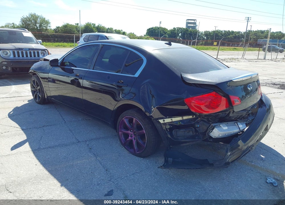 2012 INFINITI G37X VIN: JN1CV6AR2CM975663