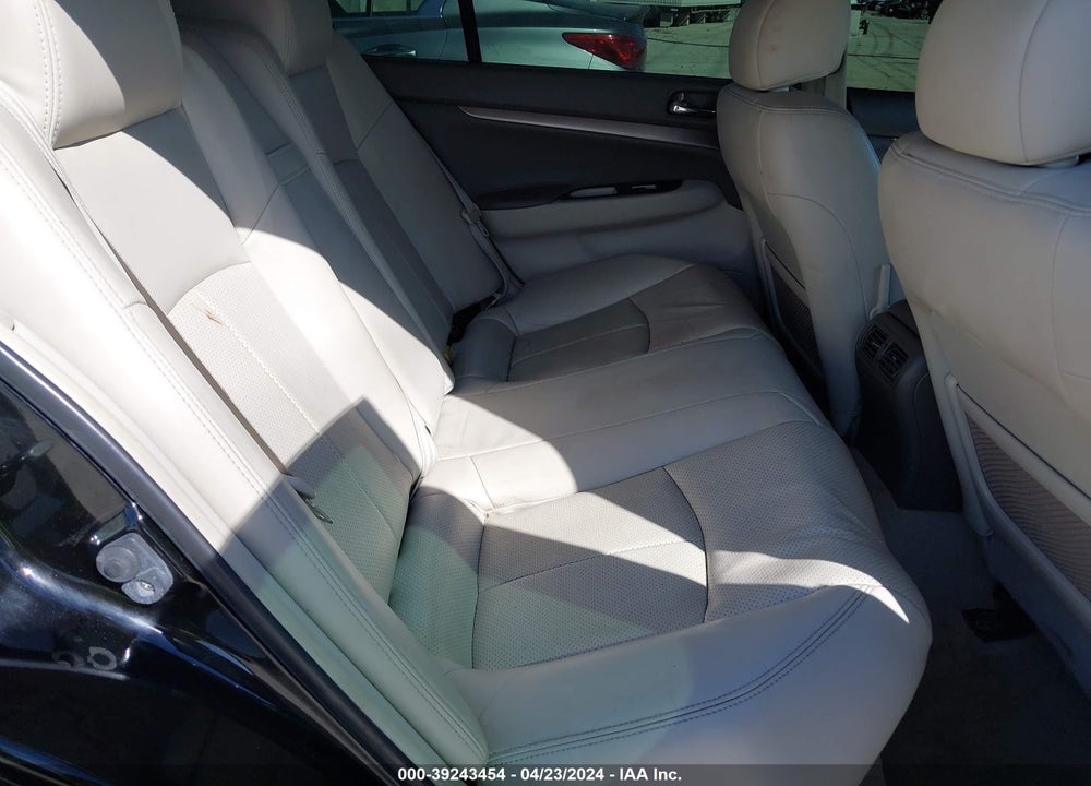 2012 INFINITI G37X VIN: JN1CV6AR2CM975663