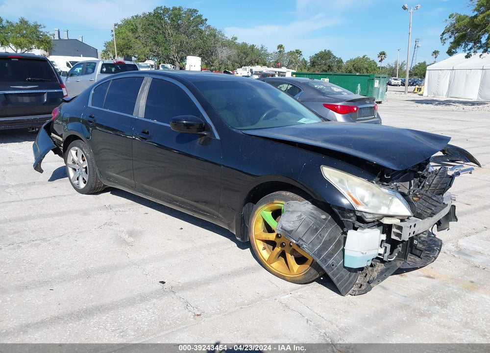 2012 INFINITI G37X VIN: JN1CV6AR2CM975663