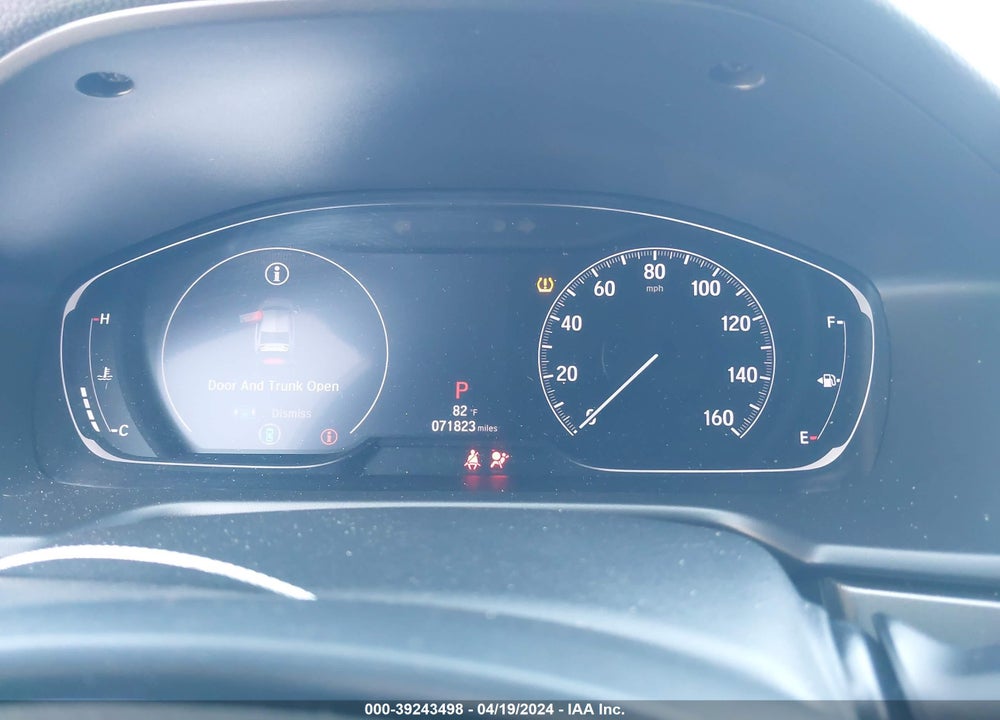 2019 HONDA ACCORD LX VIN: 1HGCV1F19KA128353