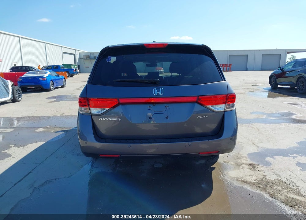 2016 HONDA ODYSSEY TOURING/TOURING ELITE VIN: 5FNRL5H9XGB048731