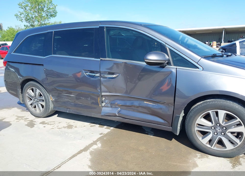 2016 HONDA ODYSSEY TOURING/TOURING ELITE VIN: 5FNRL5H9XGB048731