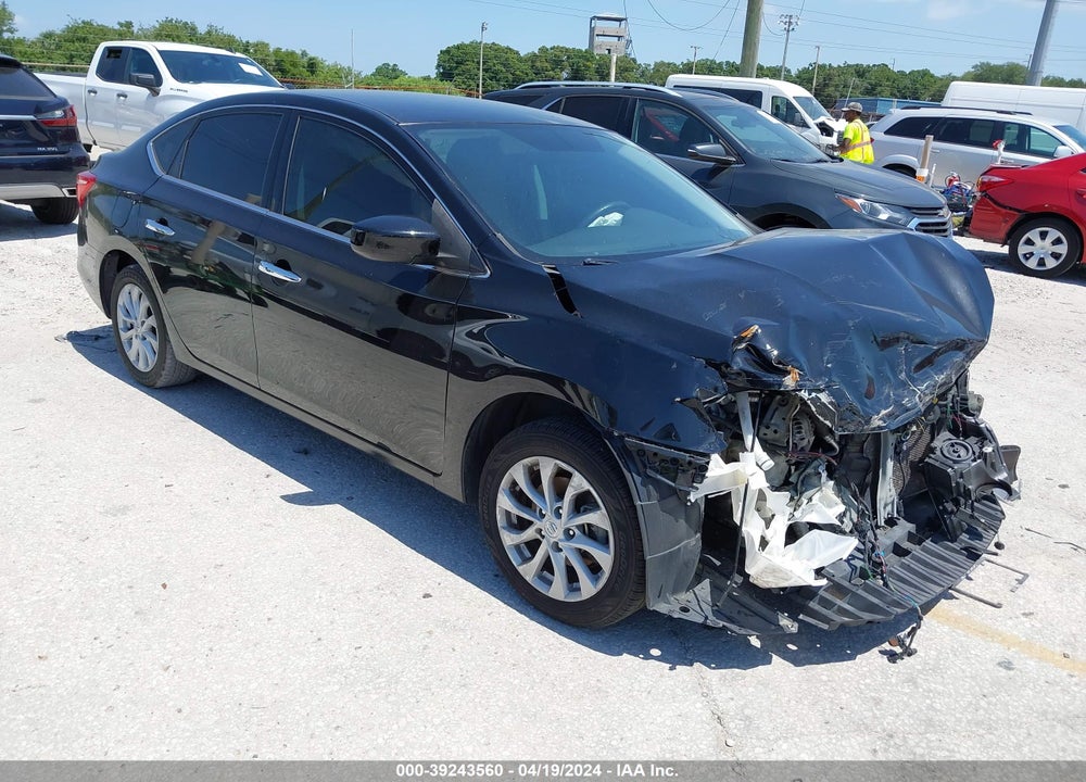 2019 NISSAN SENTRA SV VIN: 3N1AB7AP9KY429037