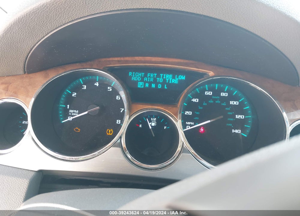 2012 BUICK ENCLAVE PREMIUM VIN: 5GAKRDEDXCJ188592