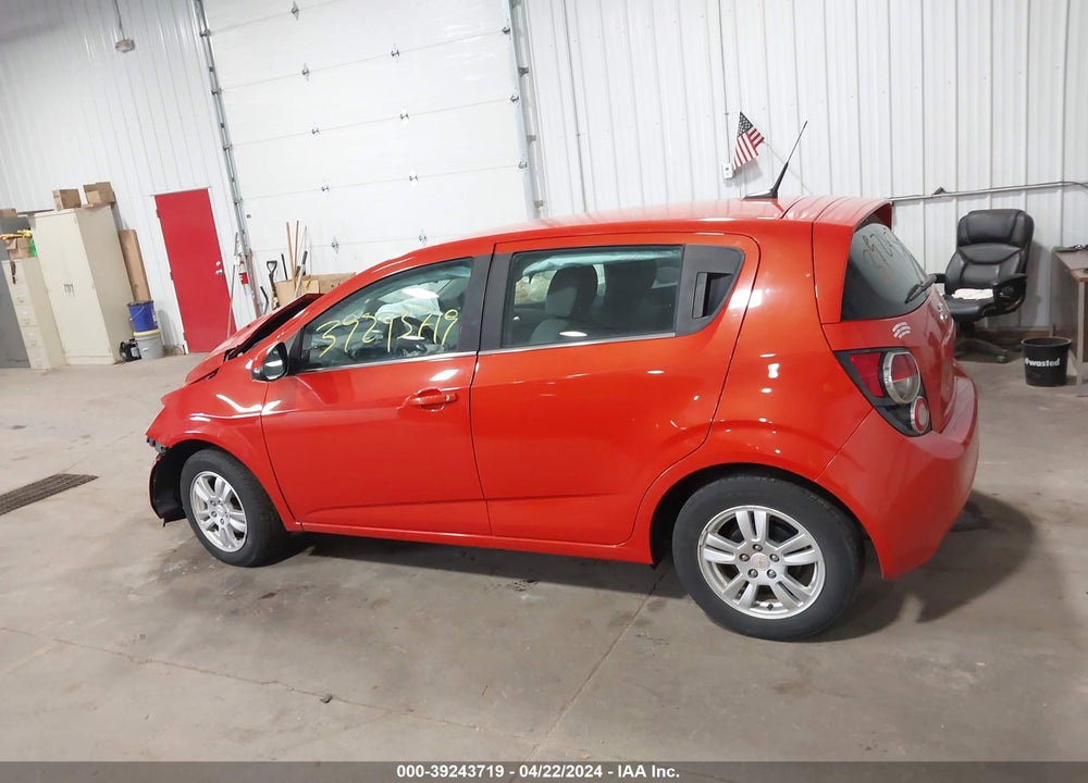 2013 CHEVROLET SONIC LT AUTO VIN: 1G1JC6SB6D4130501