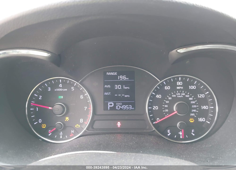 2015 KIA FORTE LX VIN: KNAFK4A68F5419625