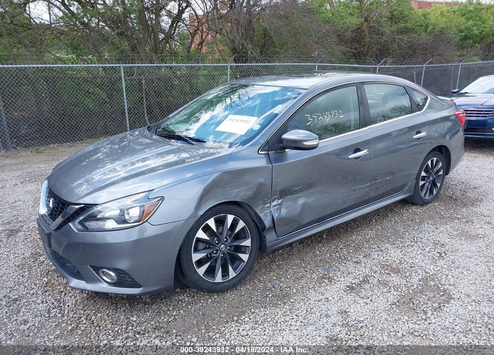 2017 NISSAN SENTRA SR VIN: 3N1AB7AP8HY256362