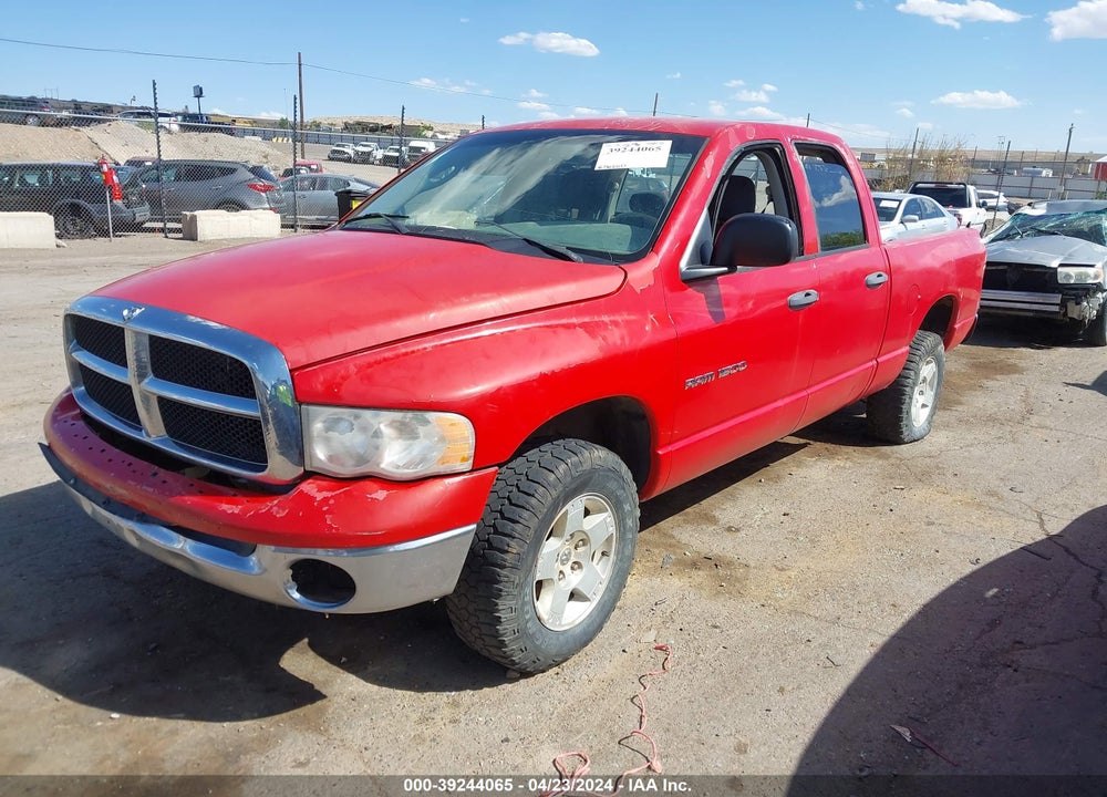 2005 DODGE RAM 1500 SLT/LARAMIE VIN: 1D7HU18NX5S211527
