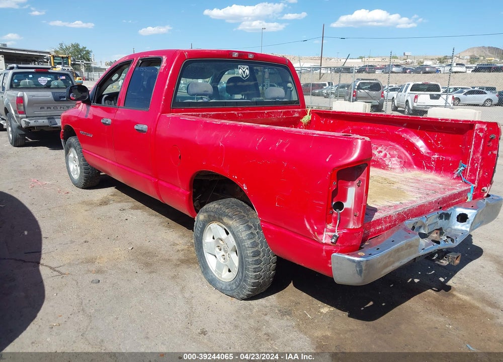 2005 DODGE RAM 1500 SLT/LARAMIE VIN: 1D7HU18NX5S211527