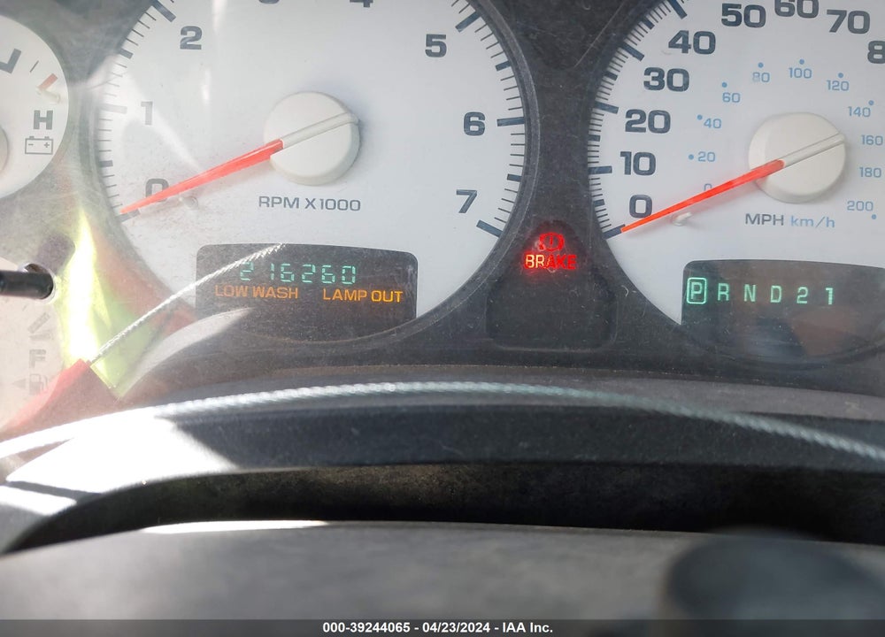 2005 DODGE RAM 1500 SLT/LARAMIE VIN: 1D7HU18NX5S211527