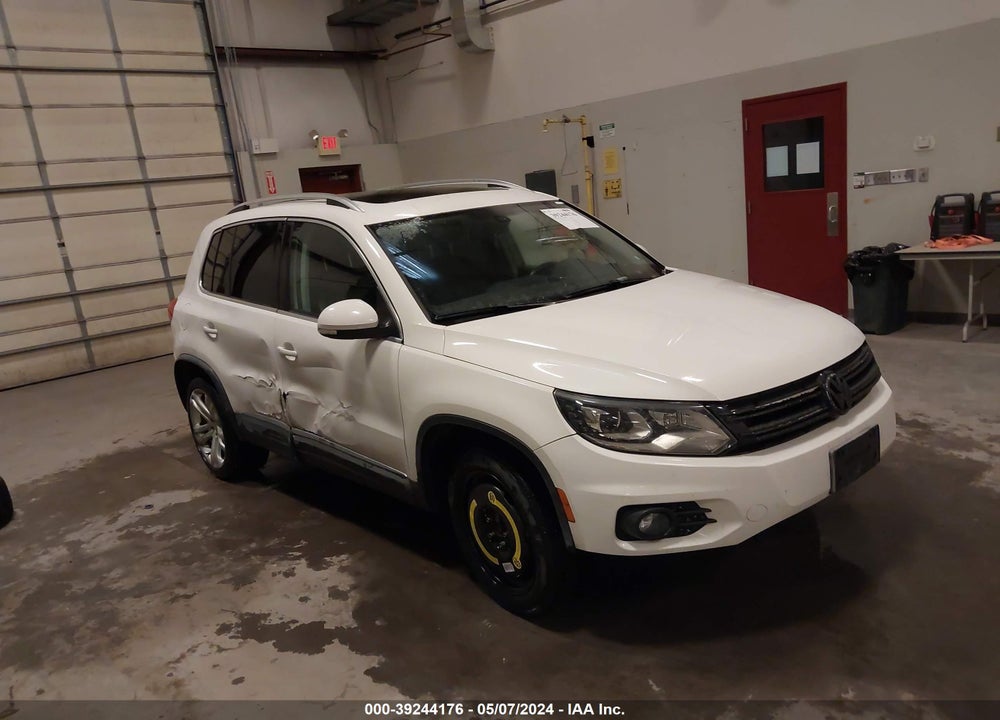 2012 VOLKSWAGEN TIGUAN SEL VIN: WVGAV7AX0CW600878