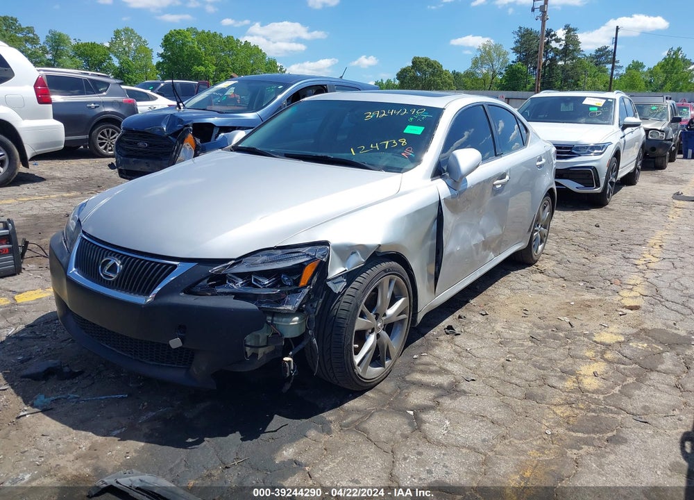 2010 LEXUS IS 250 VIN: JTHBF5C27A5124738