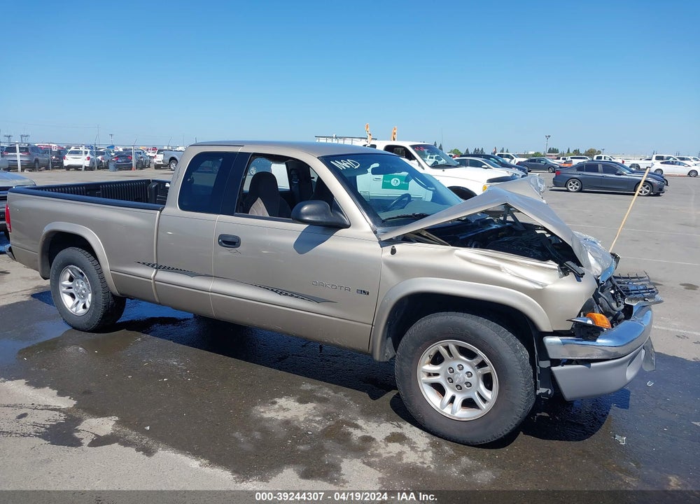 2002 DODGE DAKOTA VIN: 1B7GL42N42S698190