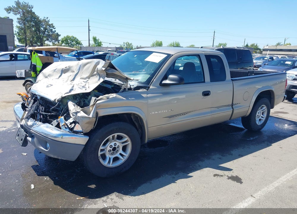 2002 DODGE DAKOTA VIN: 1B7GL42N42S698190