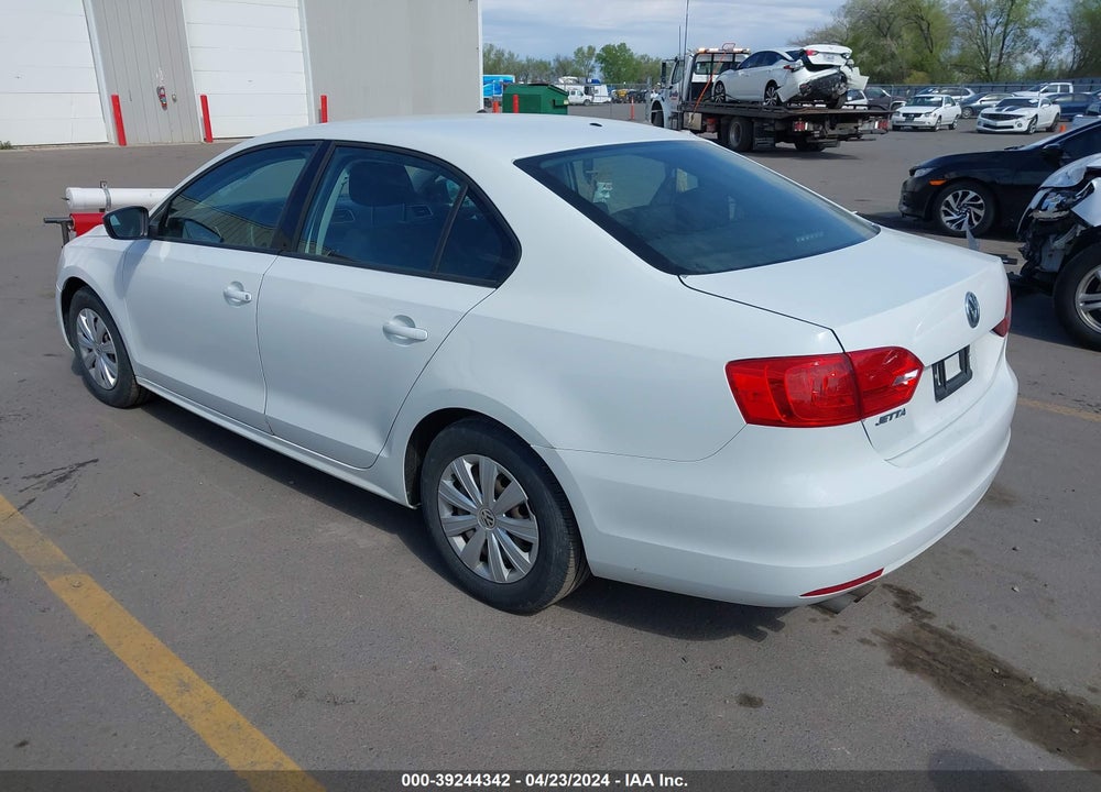 2014 VOLKSWAGEN JETTA 2.0L S VIN: 3VW2K7AJ6EM436484