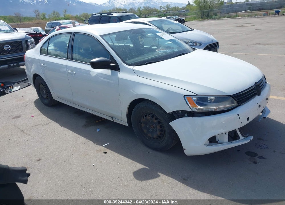 2014 VOLKSWAGEN JETTA 2.0L S VIN: 3VW2K7AJ6EM436484